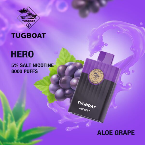 Tugboat Hero 8000 Puffs